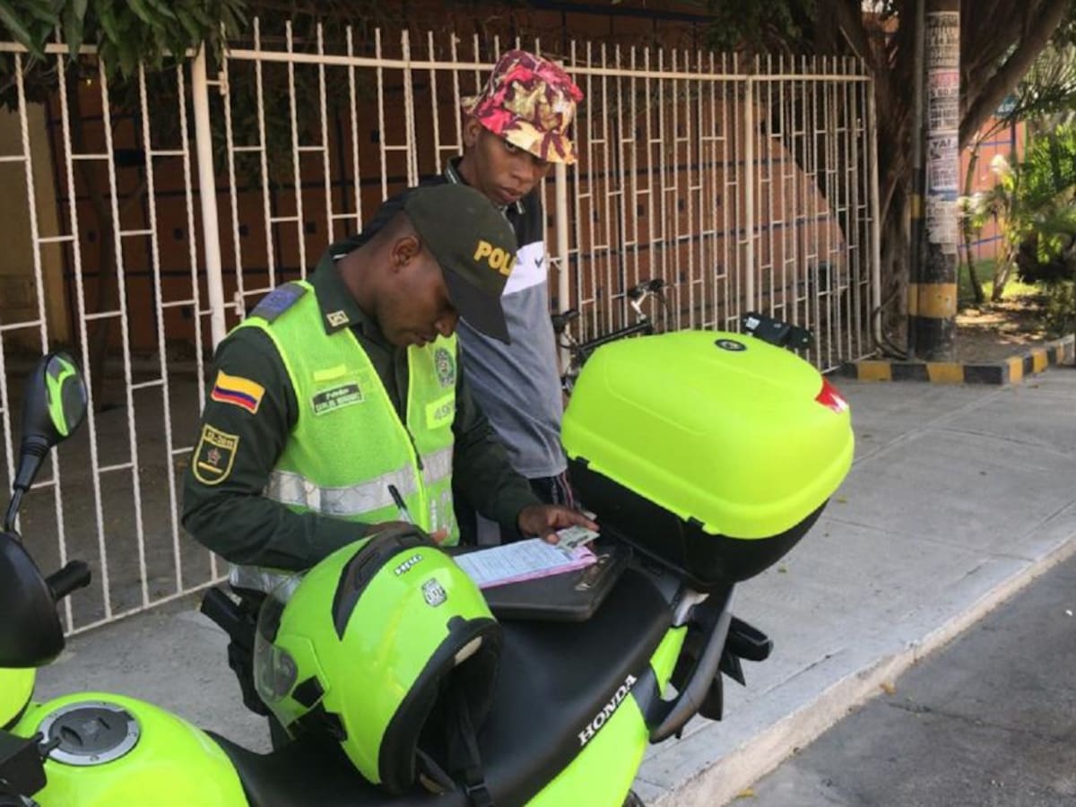 En Cartagena ya van más de 520 comparendos por violar la cuarentena