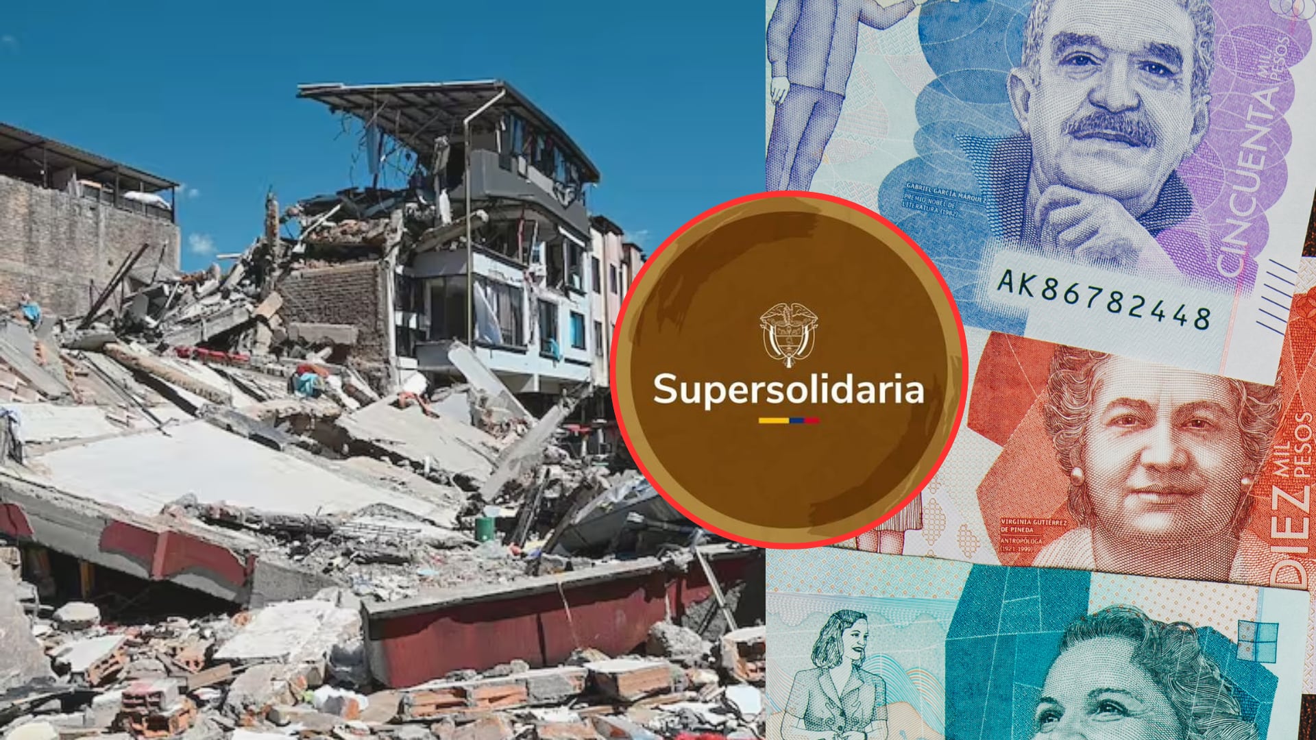 Supersolidaria amplía plazos y ordena alivios para afectados por el terremoto en Colombia.