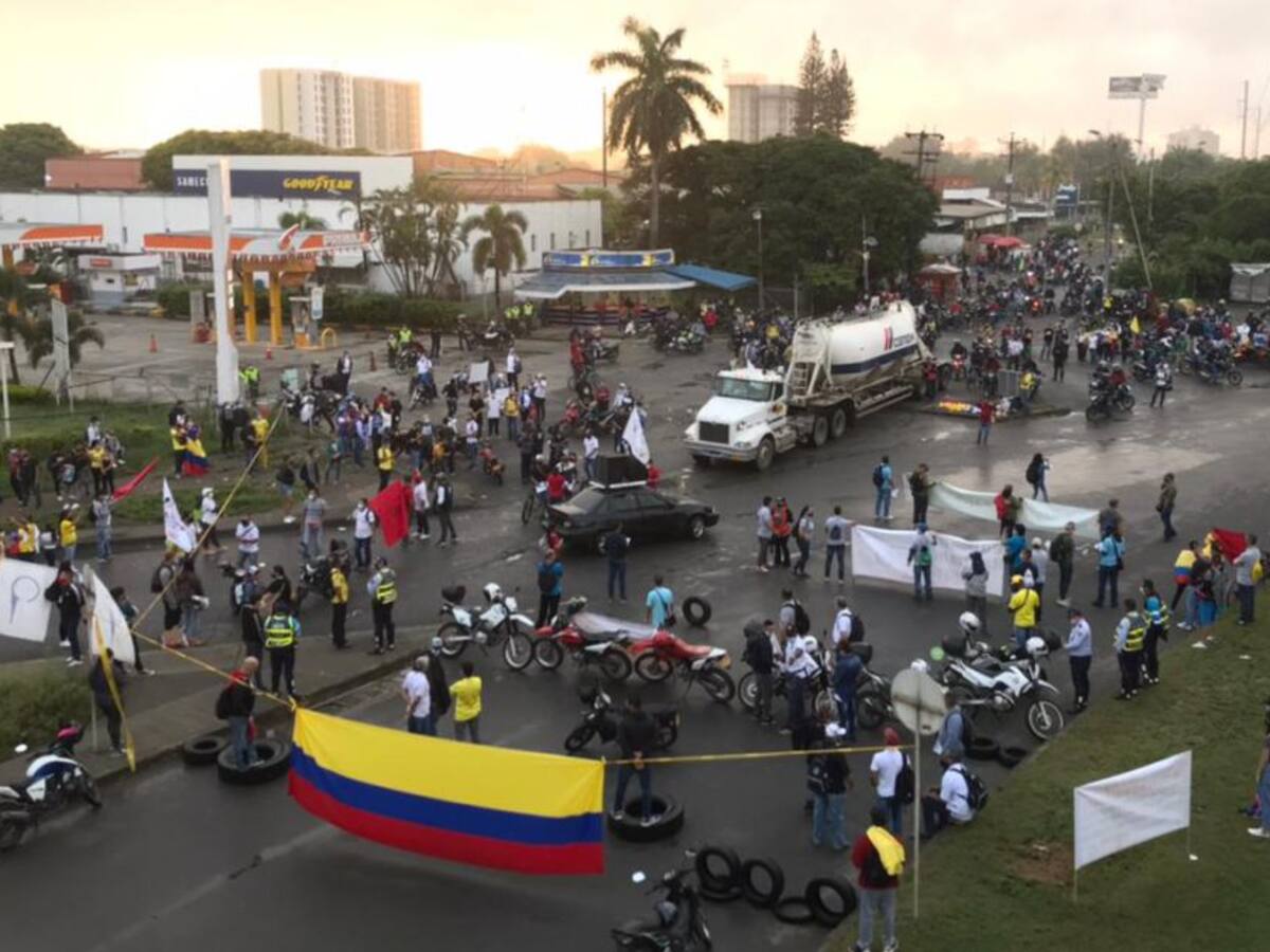 En video: Protesta pacífica en Sameco, sin movilidad vehicular