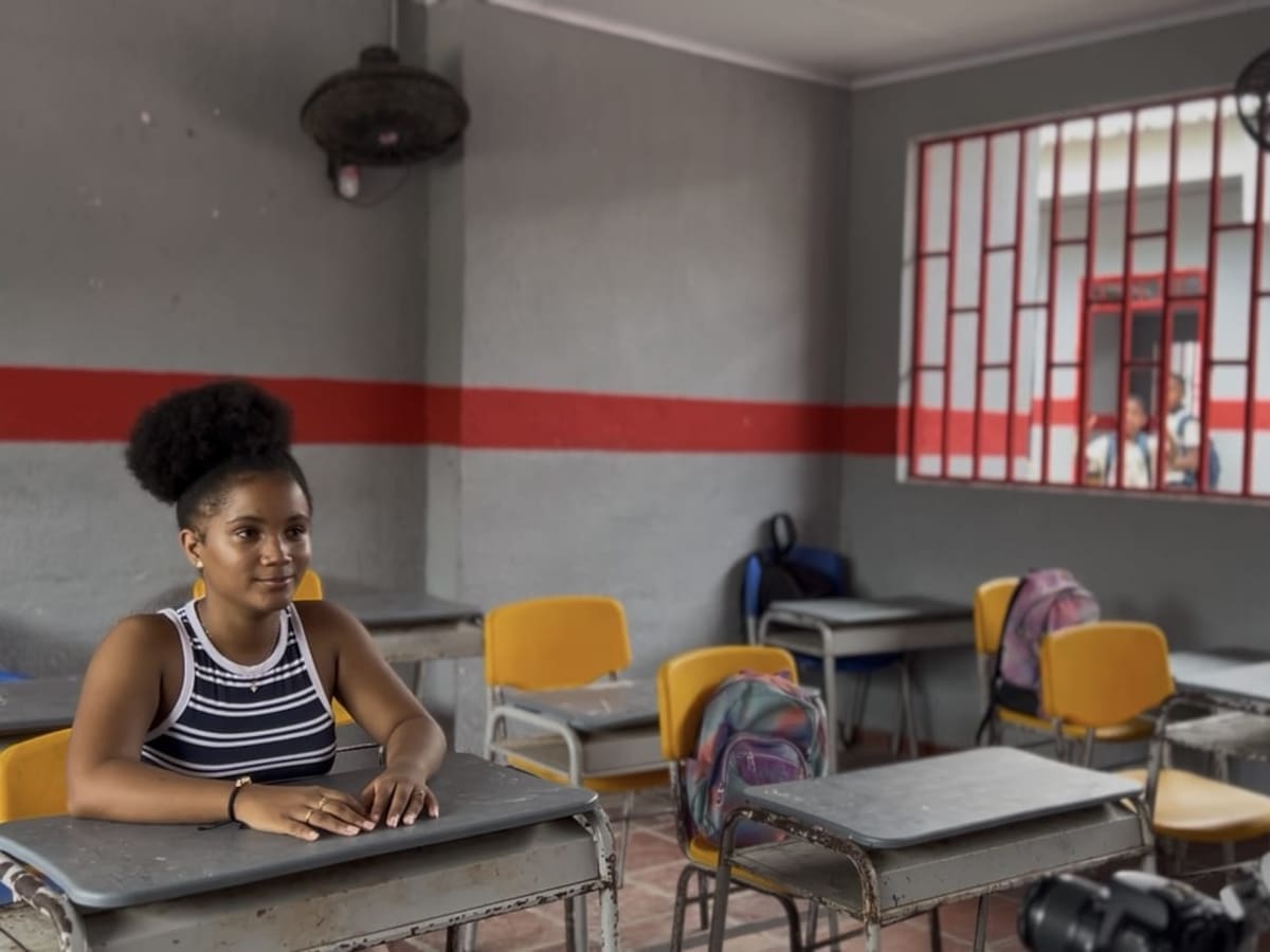 Kathiany Caraballo: una joven cartagenera que revela los retos de crecer en una comunidad insular