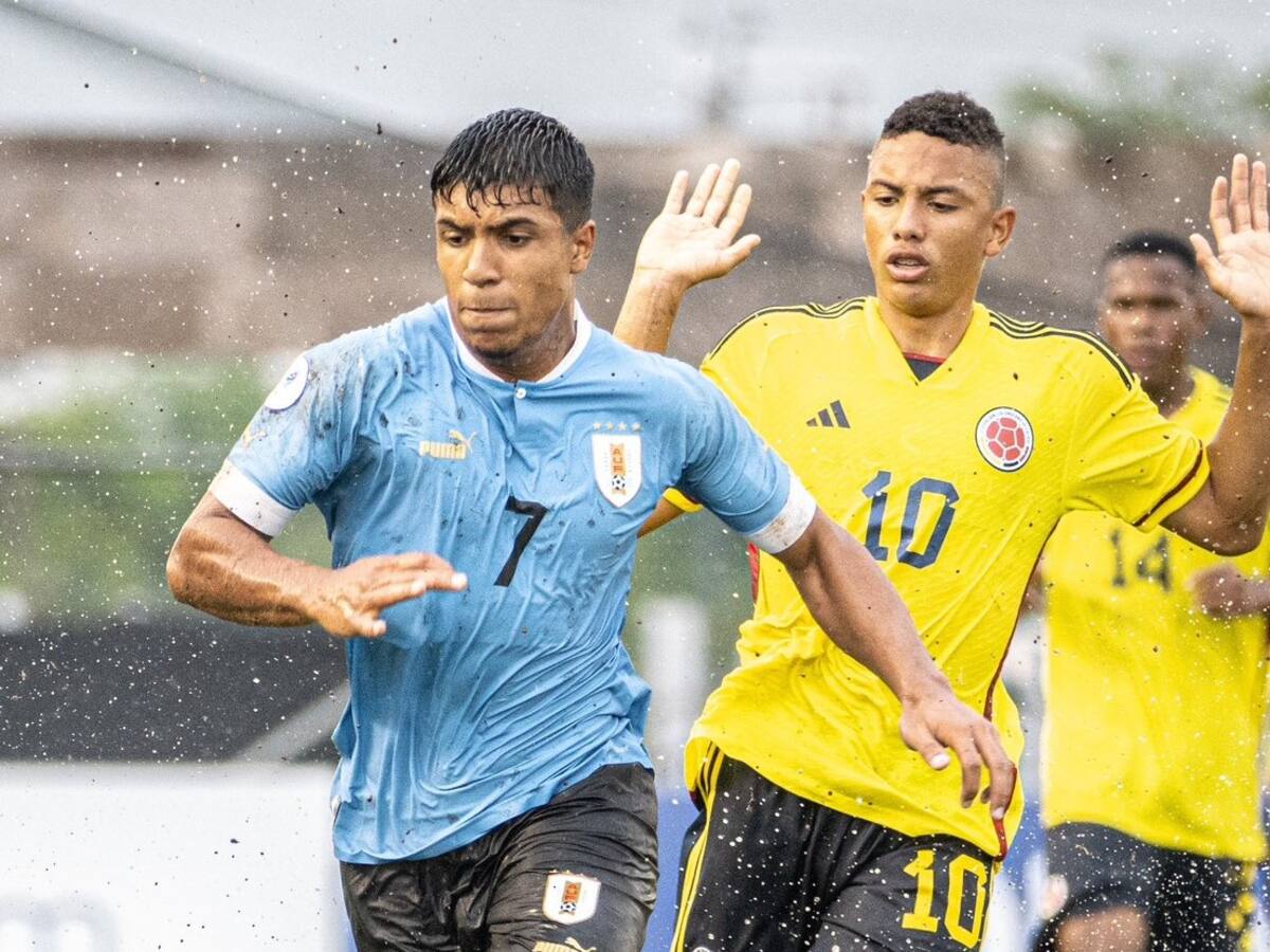 Colombia y Uruguay no se sacaron ventaja en el inicio del Sudamericano Sub-17