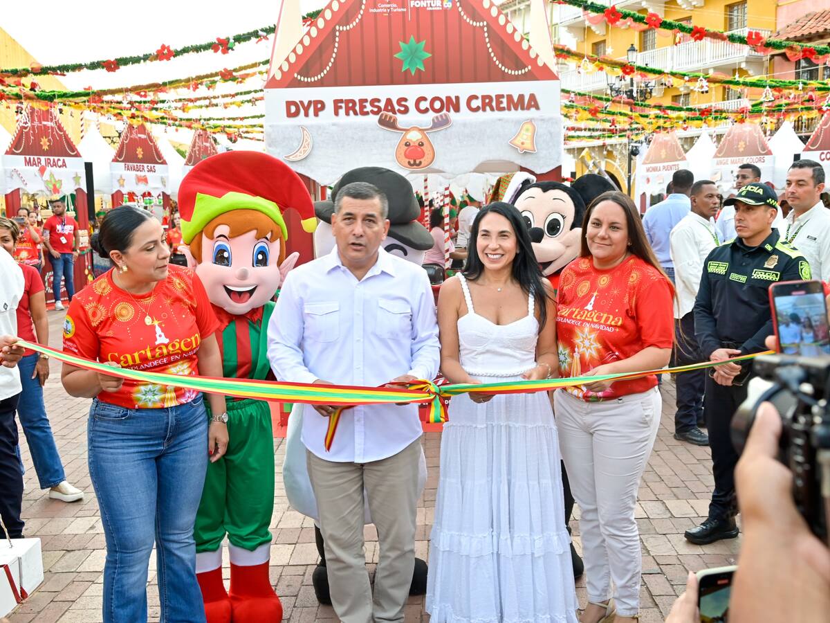 En Cartagena “Vive tu plaza”: el plan para las familias durante navidad