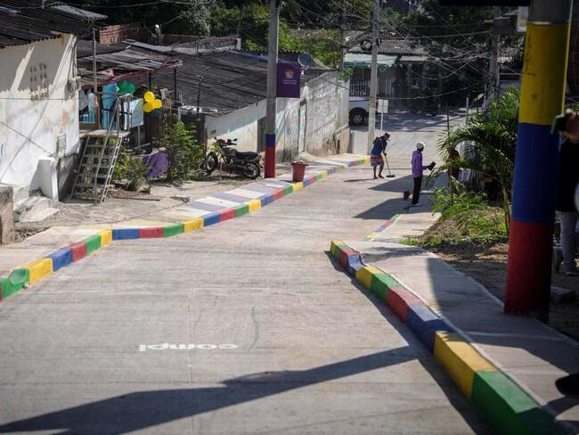 la “calle Fit”, transforma la vida del barrio 9 de Abril