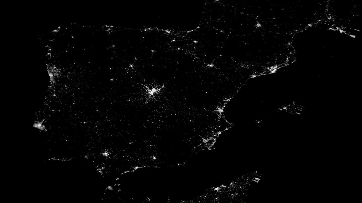 VIDEO: satélites de la NASA capturan desde el espacio el apagón de abril en España y Portugal
