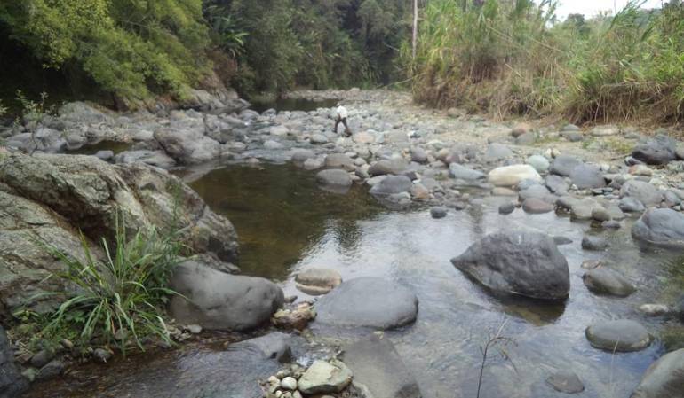 El río Quindío es la principal fuente hídrica del departamento