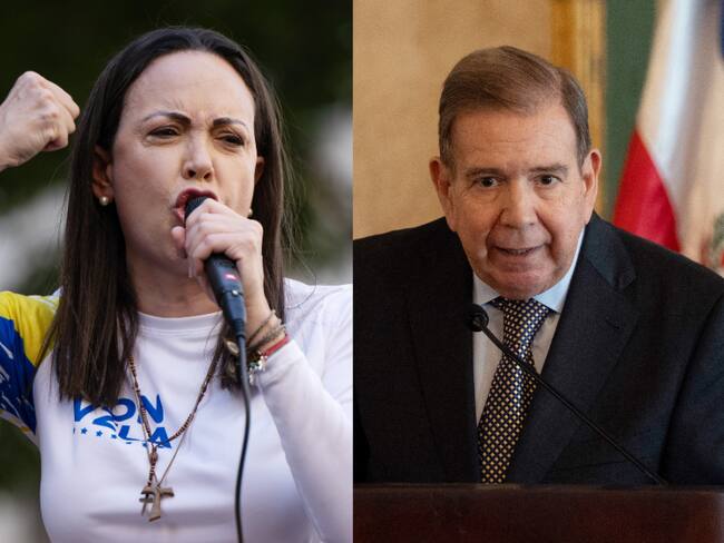 María Corina Machado y Edmundo González (Getty Images)