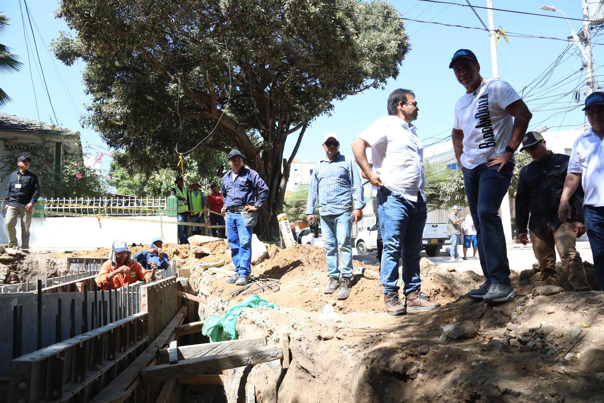 Inspecciones del alcalde Char / Cortesía: Alcaldía de Barranquilla