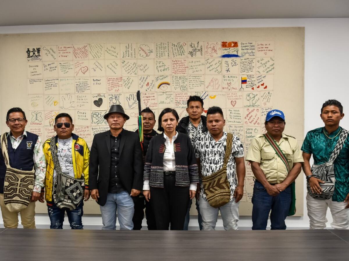 Indígenas asentados en Bogotá y Popayán acordaron retornar a sus territorios