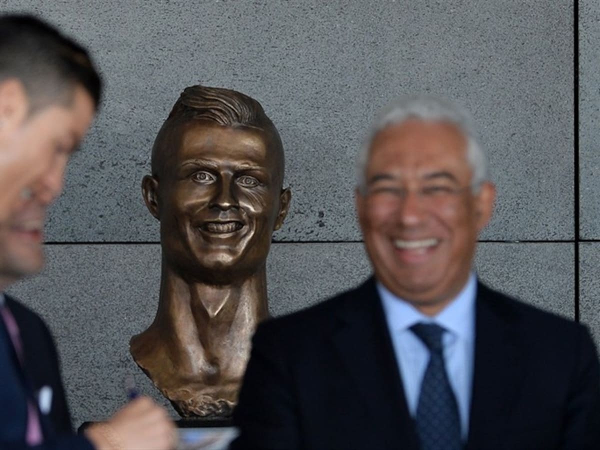 ¡Para no parar de reír!, los memes de la estatua de Cristiano Ronaldo