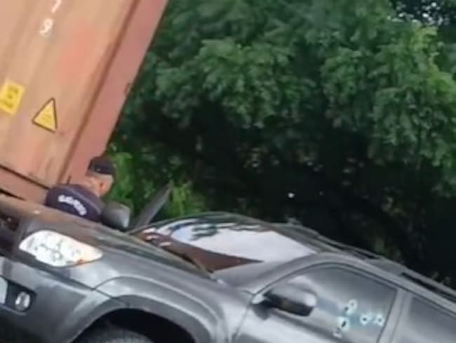 Homicidio en el Anillo Vial Oriental de Cúcuta. / Foto: Cortesía.