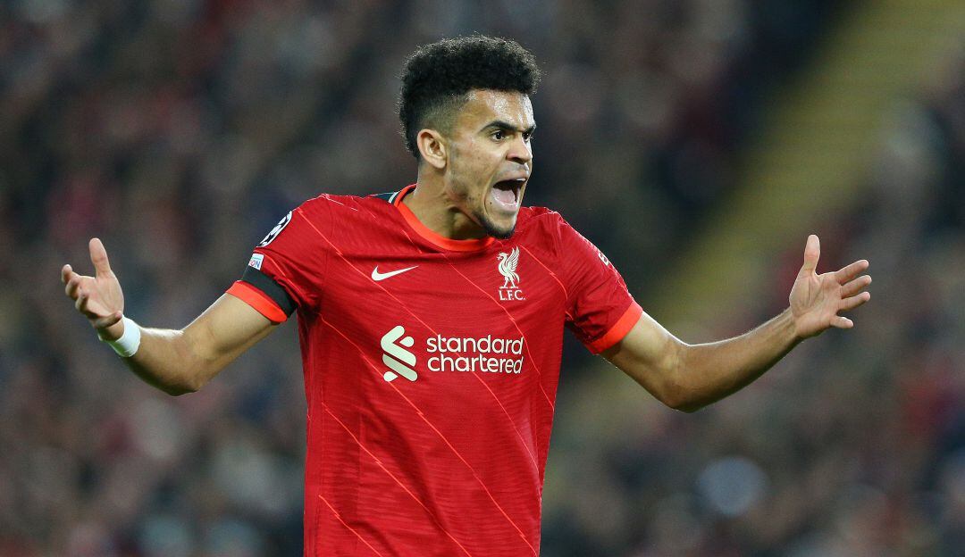 Luis Díaz con Liverpool.