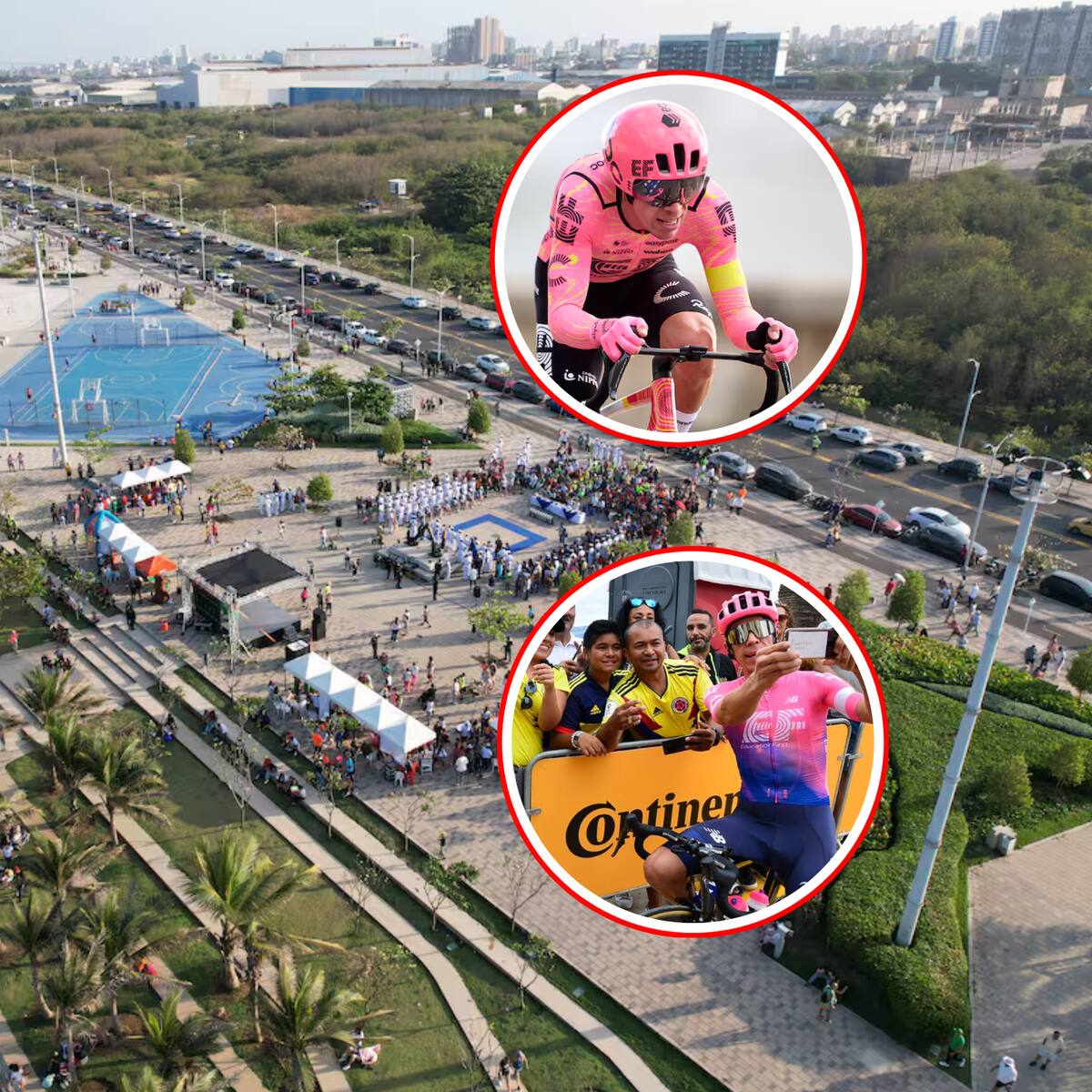 ¡ATENCIÓN!:Estos son los cierres viales del fin de semana en Barranquilla por Giro de Rigo