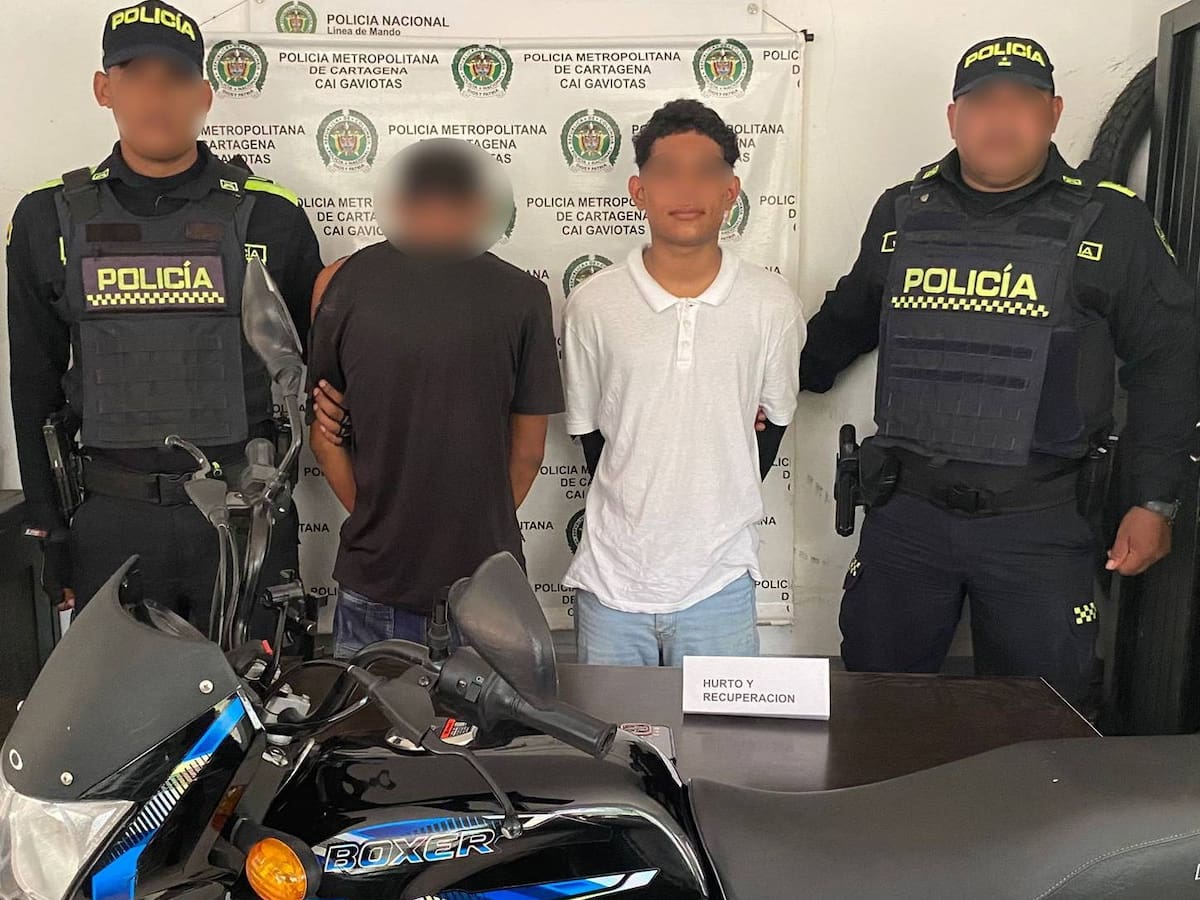 La Policía capturó en Las Gaviotas a dos presuntos delincuentes tras hurtar joyas y un celular