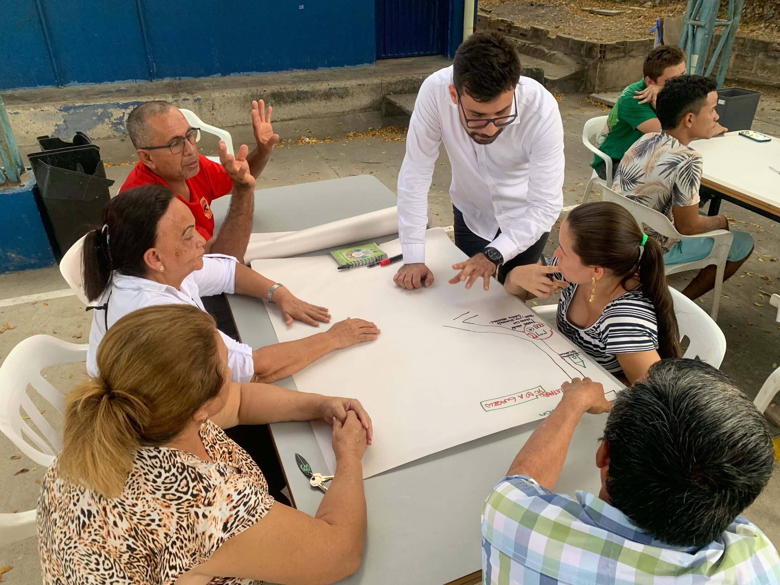 Ciudadanos de Chapinero, Aipecito, Fortalecillas, San Luis, Guacirco, El Caguán. Foto Relacionada.