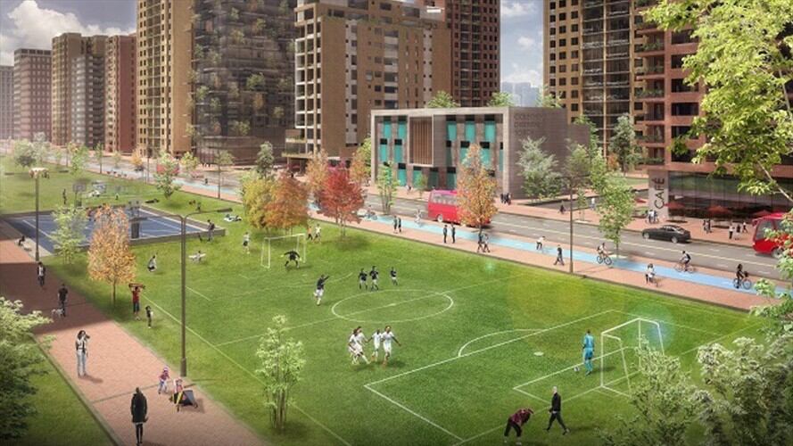 Lagos de Torca promete dar más de 60.000 viviendas de interés social y prioritario con todas las comodidades de conectividad, servicios y sostenibilidad. Foto: http://www.bogota.gov.co