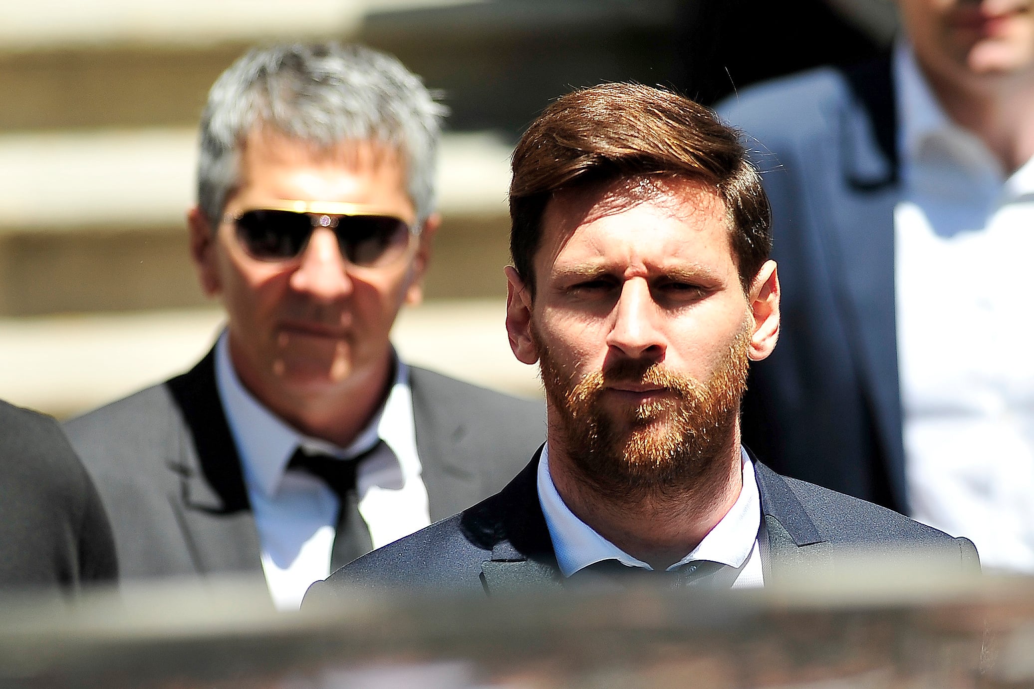 Lionel y Jorge Messi Foto: Getty Images