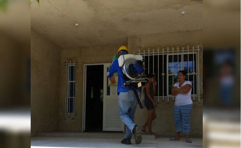 Es una de las medidas adoptadas por las autoridades de salud para erradicar los criaderos de mosquitos.