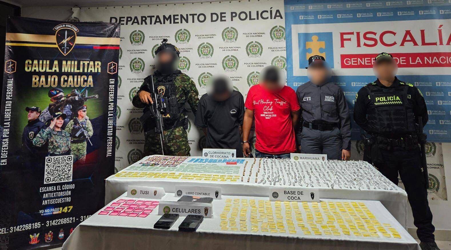Capturados en Cáceres durante un combate- foto Bigada 11