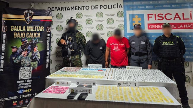 Capturados en Cáceres durante un combate- foto Bigada 11