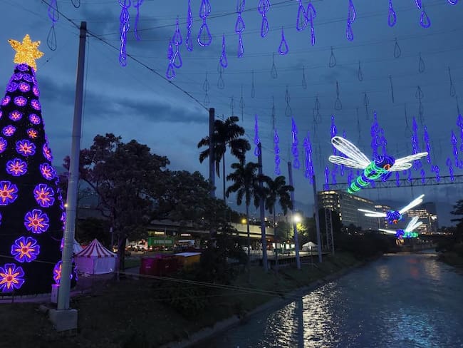 Alumbrado navideño Medellín 2025- foto EPM