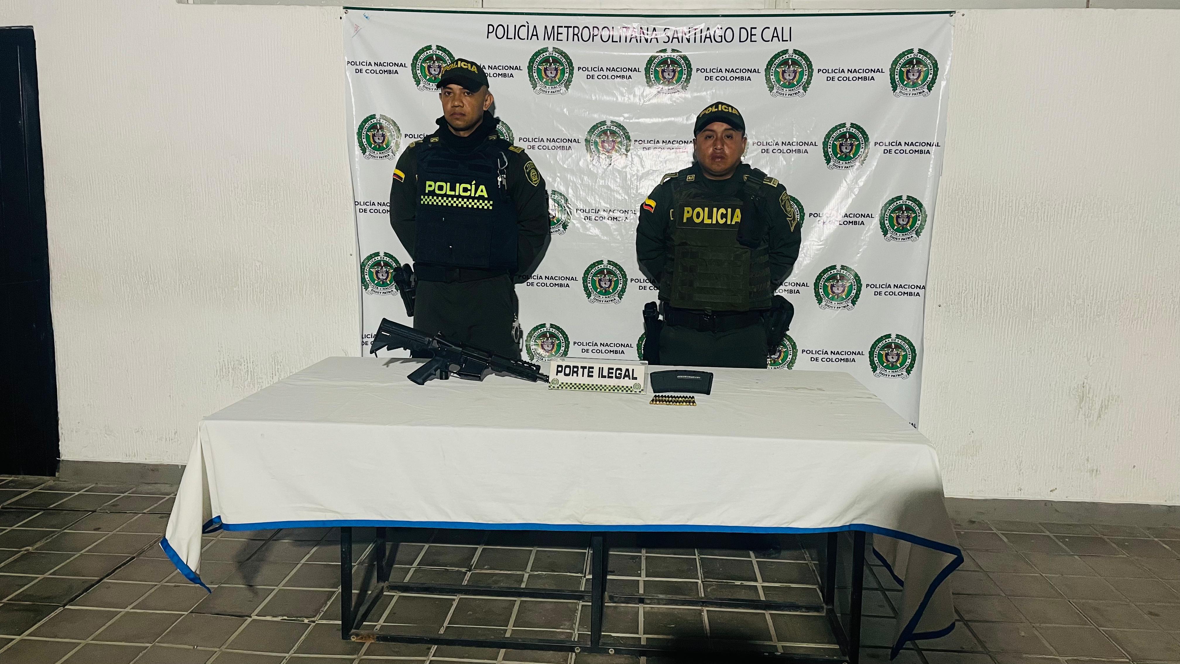 Ataque con fusil en Cali a la Policía: delincuentes estarían vinculados a intento de homicidio en Santander