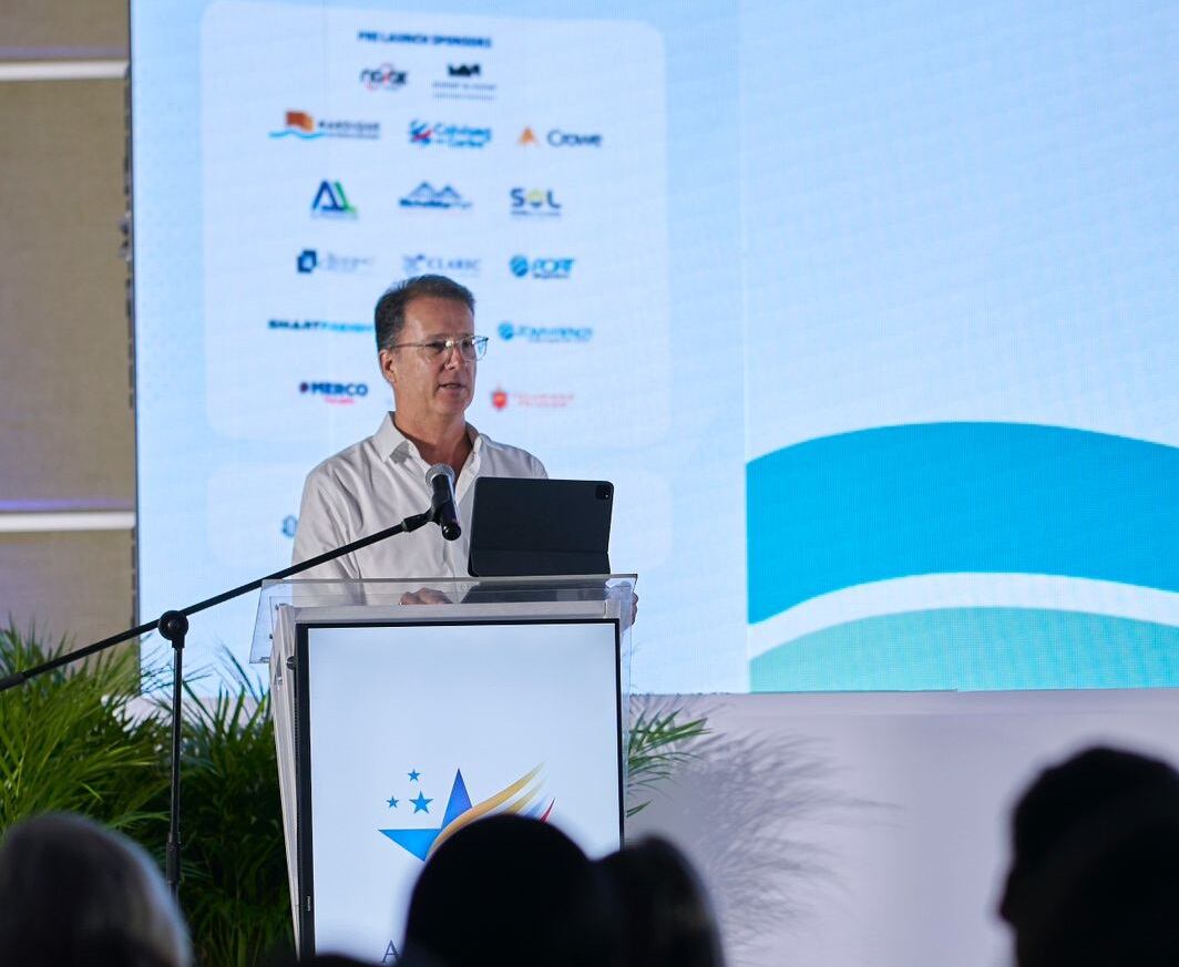 René Puche durante el pre-lanzamiento de la convención portuaria APPA Latam 2023./ Foto: Puerto de Barranquilla