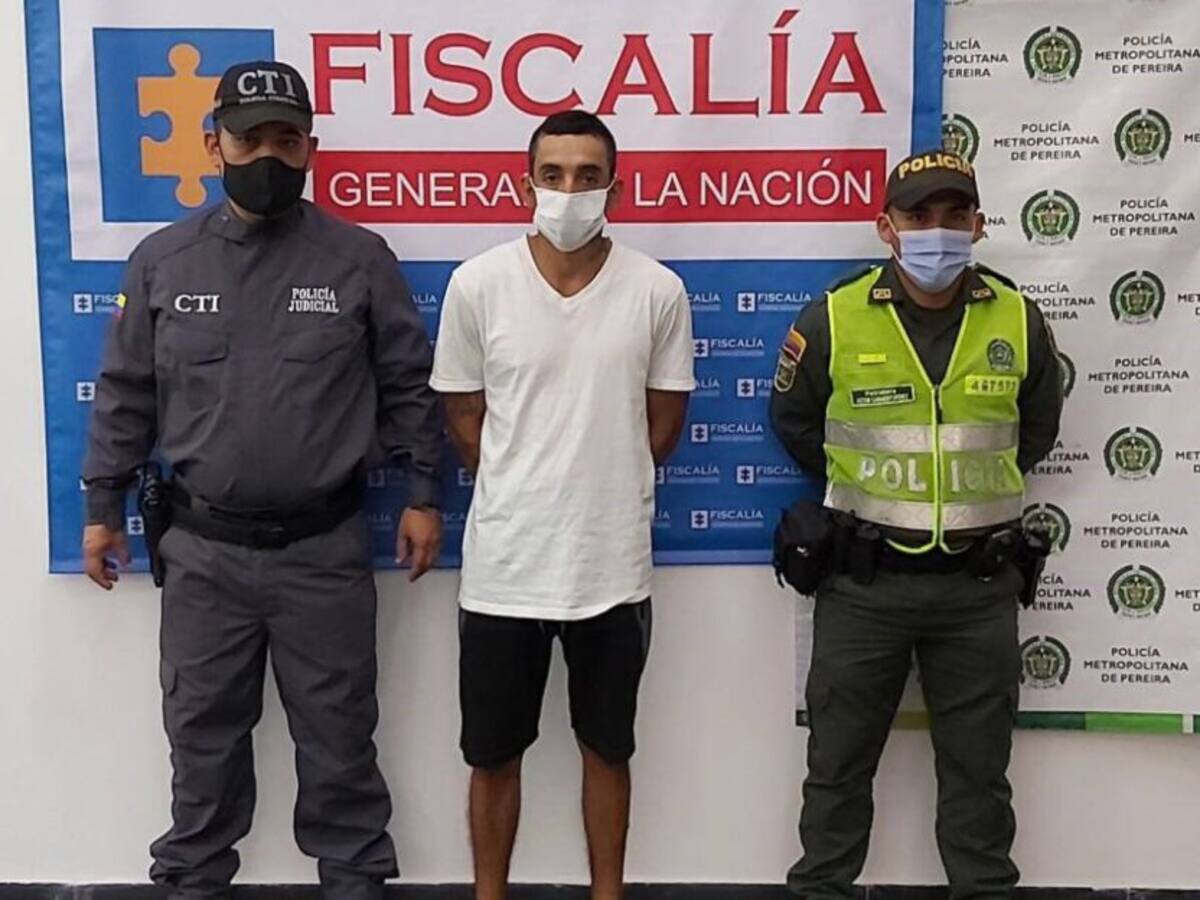 Capturan a miembro de la banda criminal 'La huesuda' en Pereira