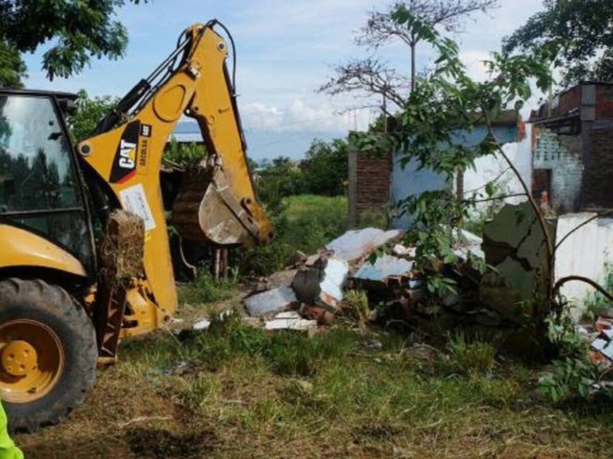 En Quindío demolerán predios utilizados para el tráfico de estupefacientes