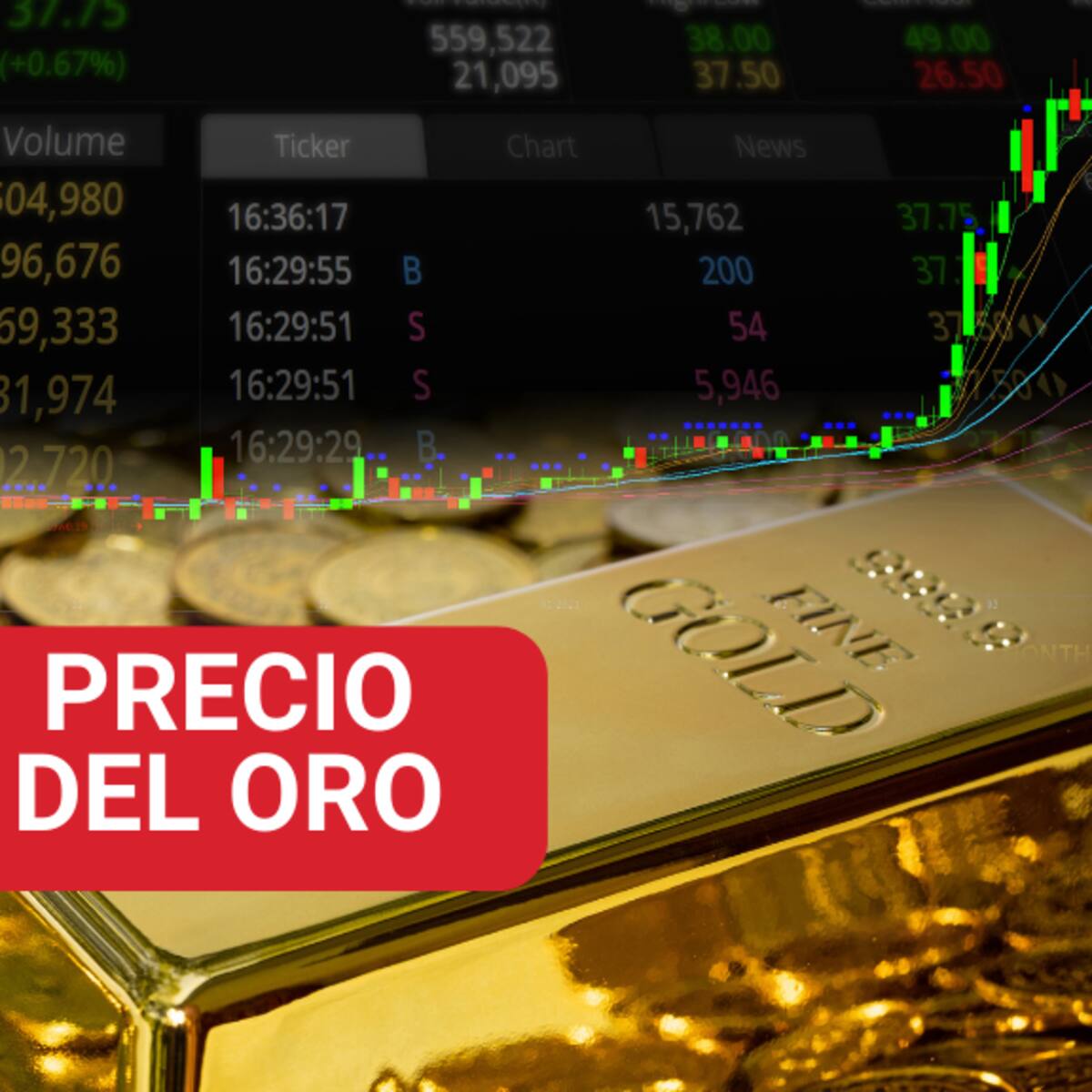 A cómo está el gramo de oro en Colombia: valor con el que abre el 31 de julio