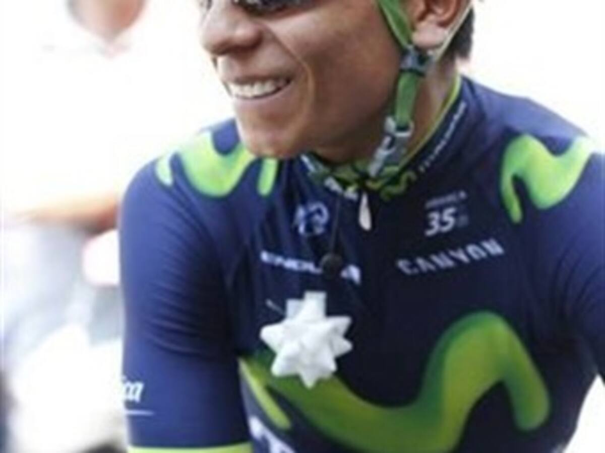 Nairo Quintana en El Alargue (parte 2)