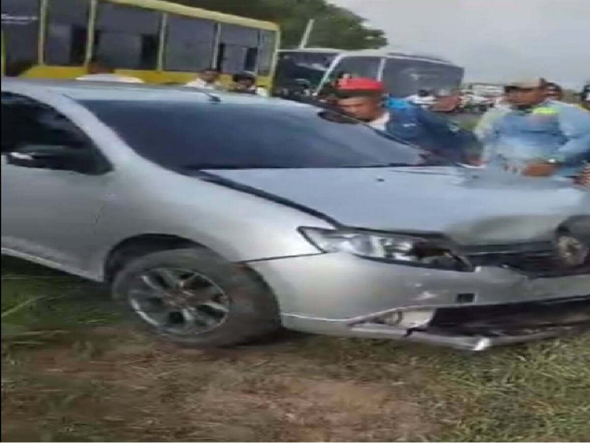 Tres personas lesionadas por siniestro vial en La Cordialidad
