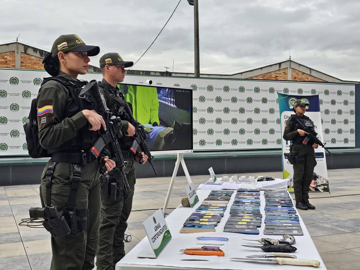 Desmantelan Call Center de Extorsión Operado desde Cárcel La Modelo en Bogotá