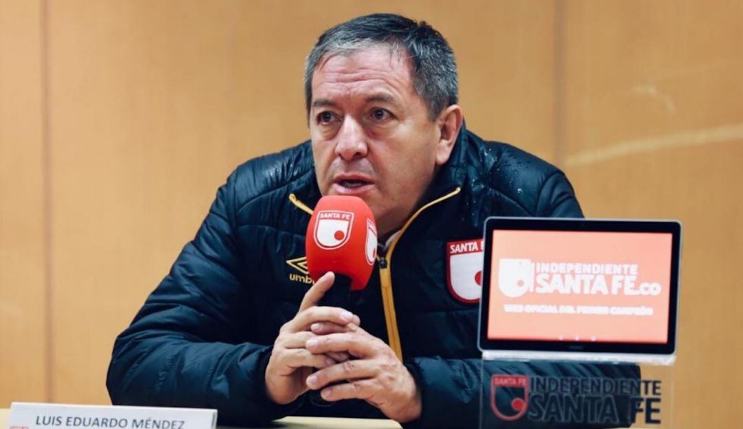 Eduardo Méndez, presidente de Santa Fe.