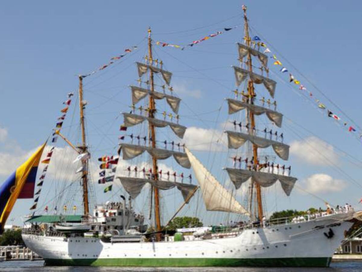 A bordo del ARC Gloria, inició Viaje al Corazón del Caribe 2