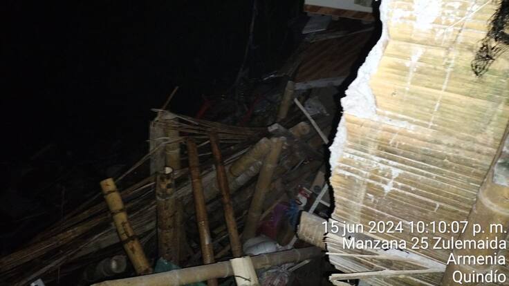 Juana Gómez, secretaria del Interior y el reporte de lluvias en Quindío