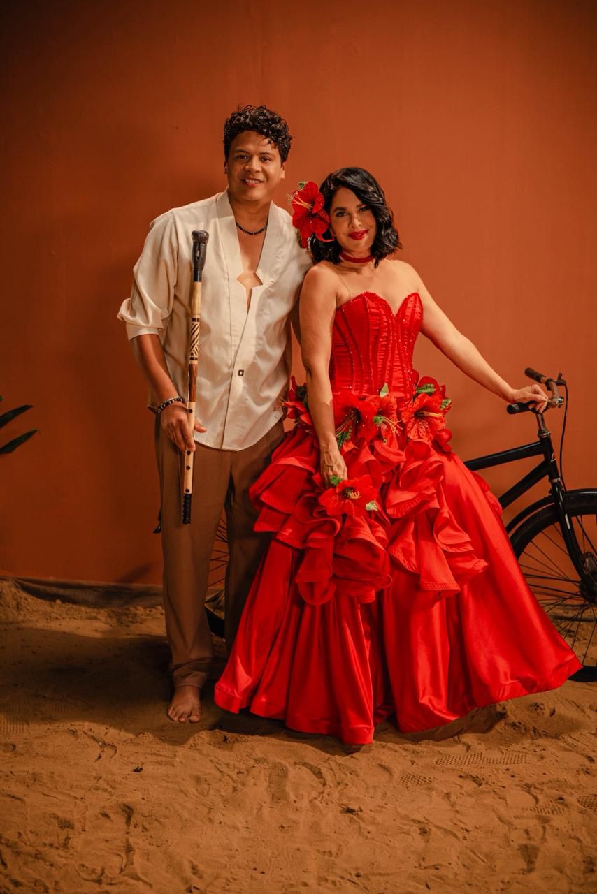 Tato Marenco y Anita Vergara. Foto: cortesía.