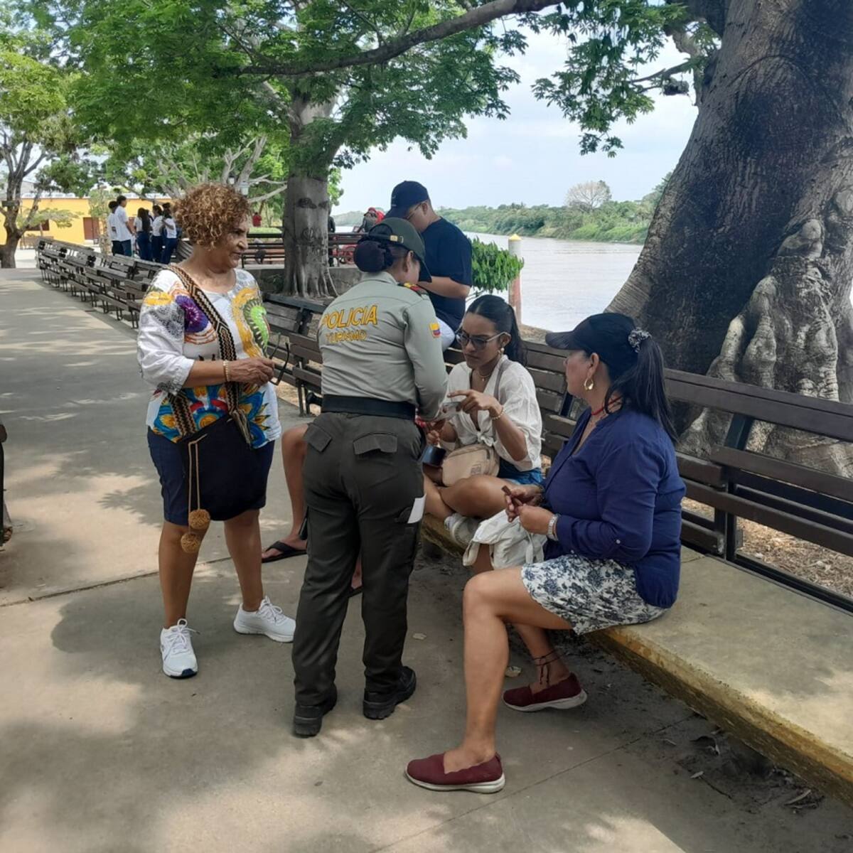 23 policías de turismo brindan protección a visitantes en Bolívar durante Semana Santa
