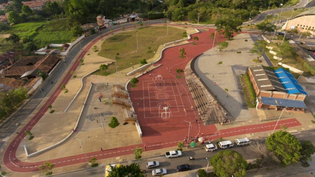 Luego de 7 años se entregó el parque contemplativo de Piedecuesta
