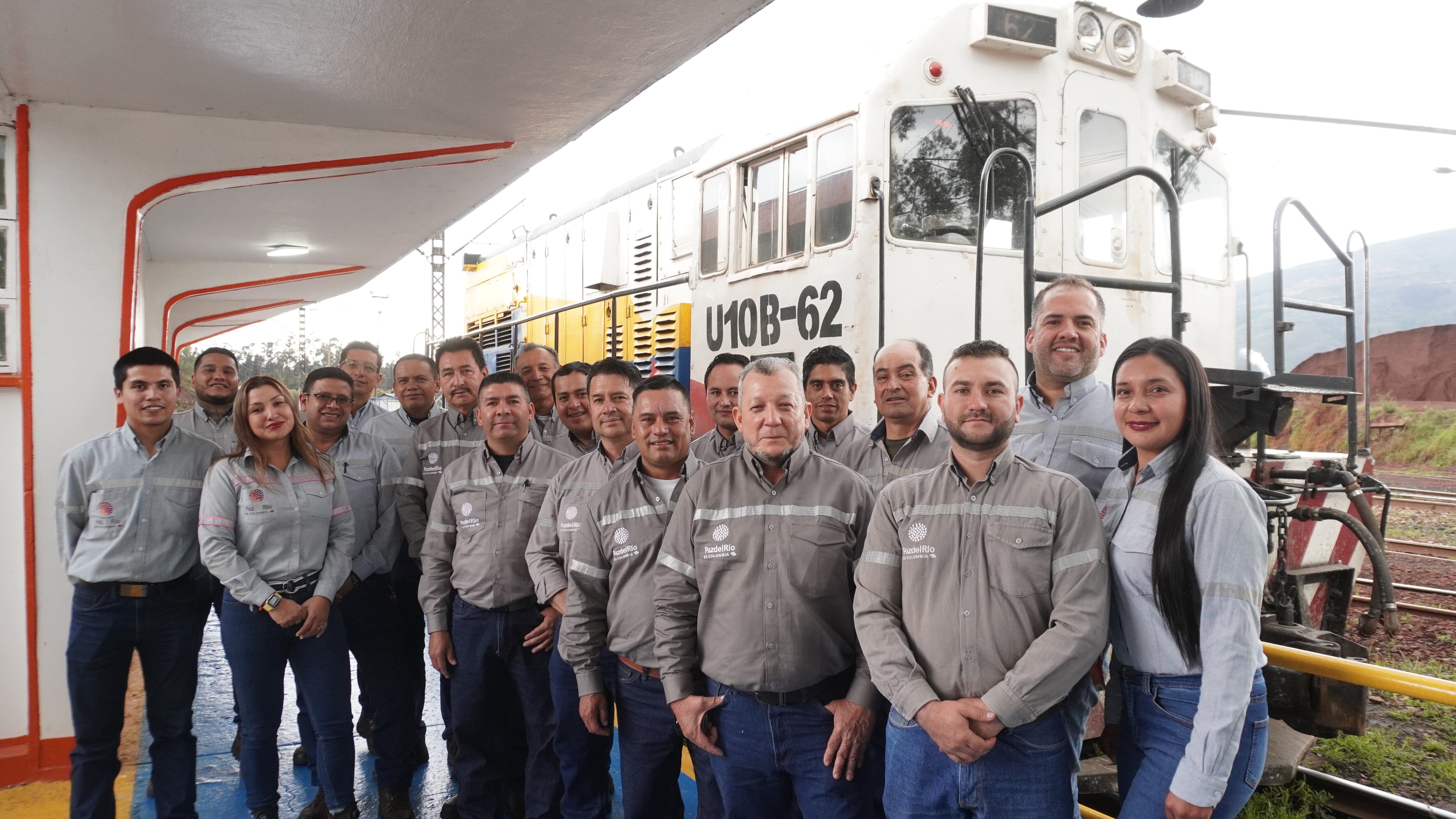 Ahora Acerías Paz del Río cuenta con 12 tripulantes férreos. Foto | PazdelRío