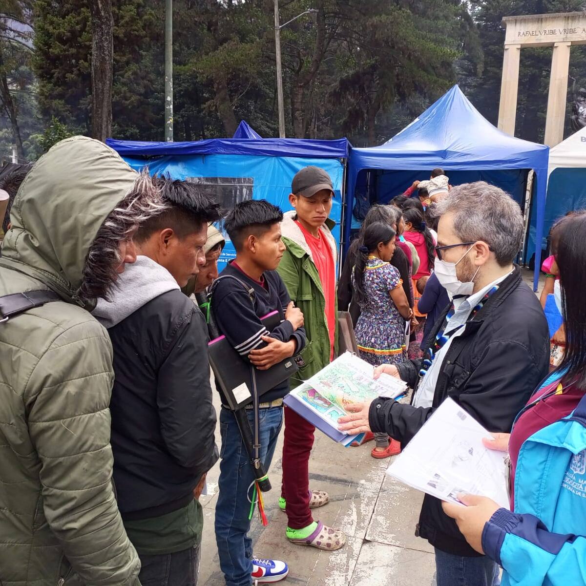 Secretaría de Salud caracterizó 400 personas de la Comunidad Emberá en el Parque Nacional