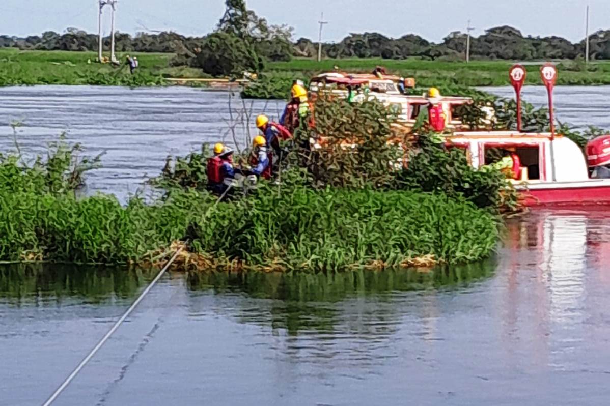 Por varias sin servicio de energía el municipio de Pinillos en el sur de Bolívar