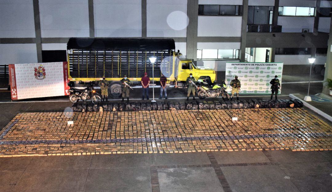 La sustancia venía del departamento del Cauca 