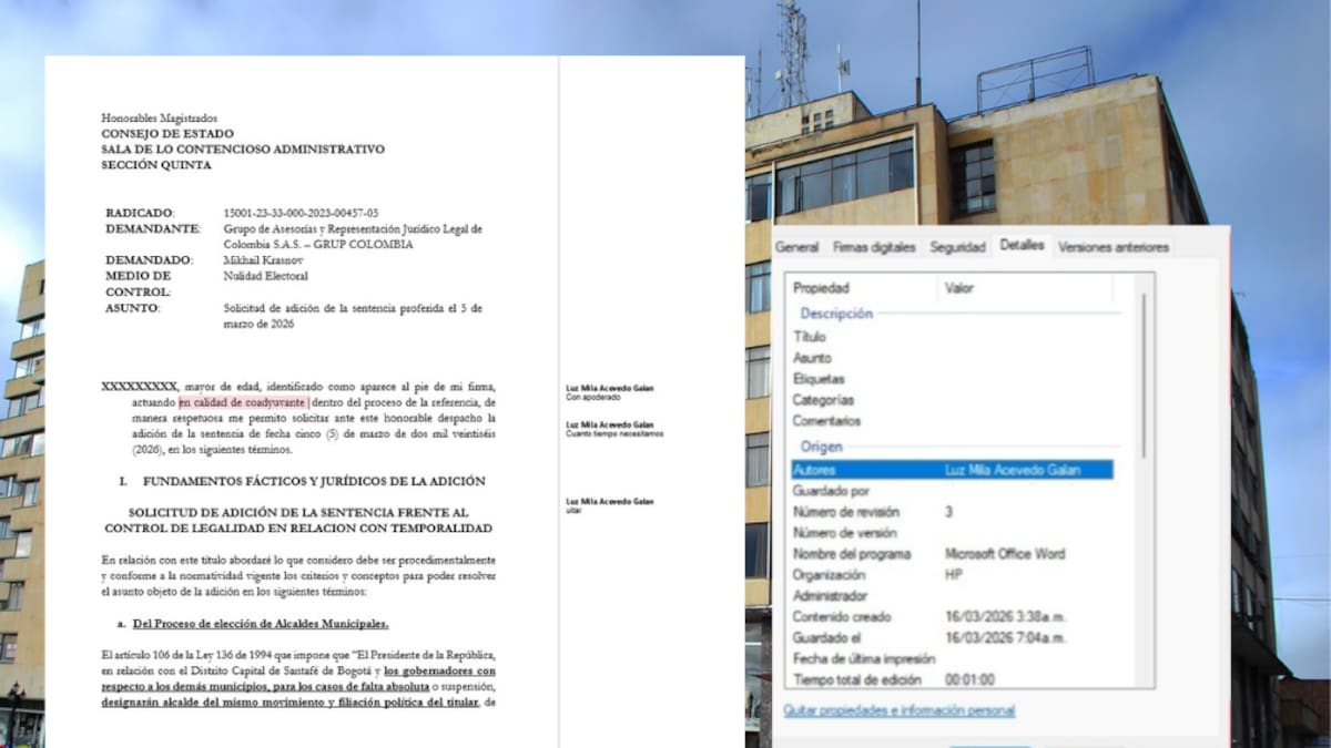¿Secretaria de Contratación de Tunja hizo memorial de defensa del alcalde, ante Consejo de Estado?
