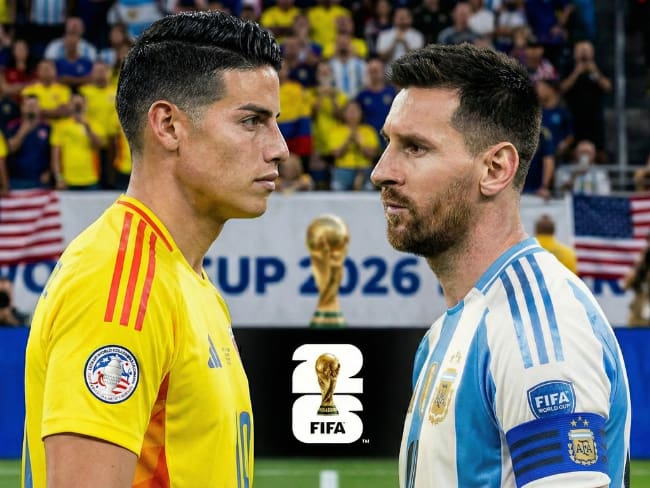 Periodistas españoles predicen el campeón del Mundial: Colombia se enfrentaría a Argentina // Caracol Radio // Imagen creada con Gemini