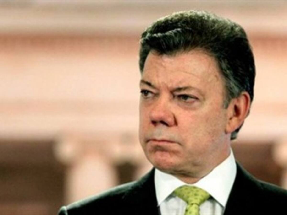 "Las Farc deben liberar al estadounidense sin condicionamientos", Santos