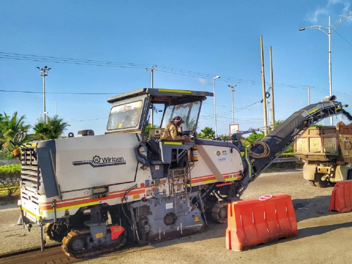 Distrito inició trabajos en tramo Tenazas- Crespo