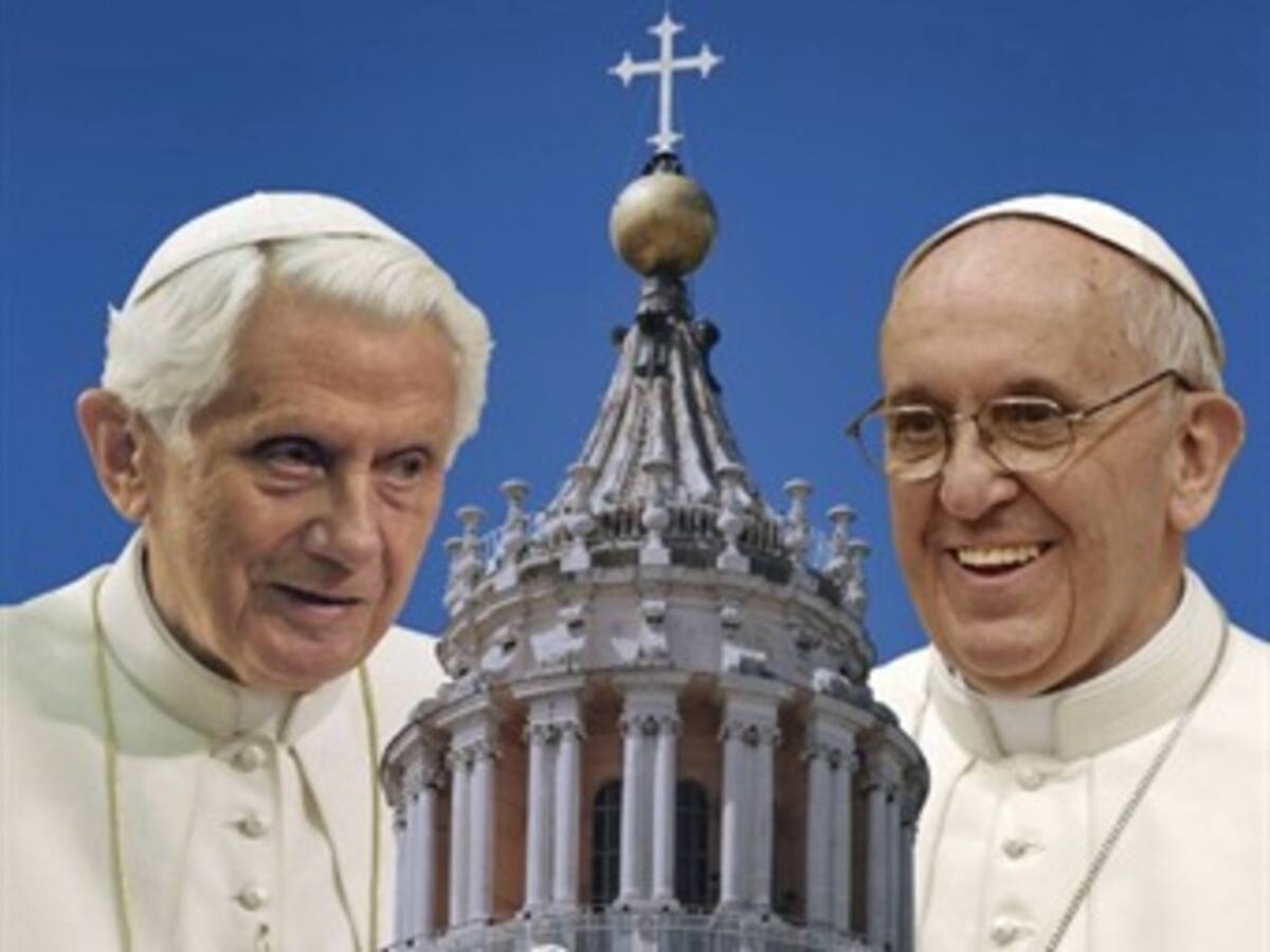"De Benedicto a Francisco, los 30 días que cambiaron la Iglesia", libro de Cesar Velásquez
