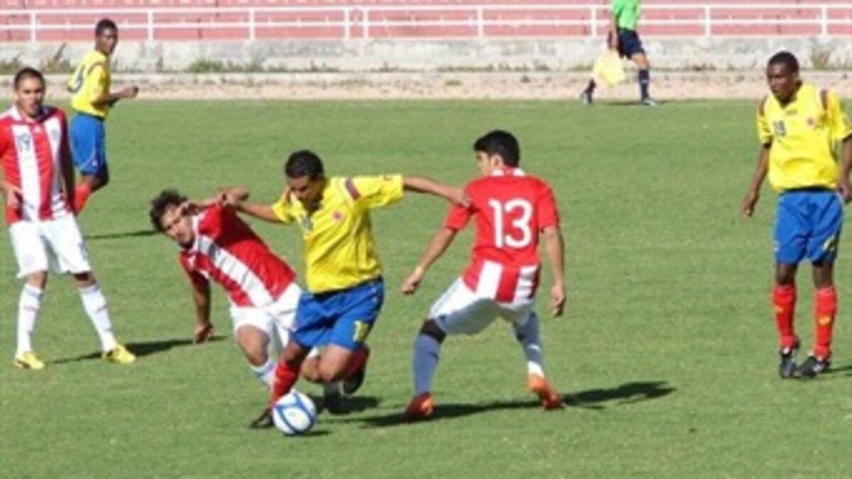 Selección Colombia Sub-20 gana Torneo Internacional de fútbol en Arequipa al derrotar 4-1 a Paraguay en los penales