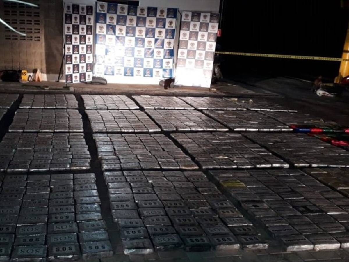 Armada incauta más de una tonelada de cocaína que pertenencia al Clan del Golfo