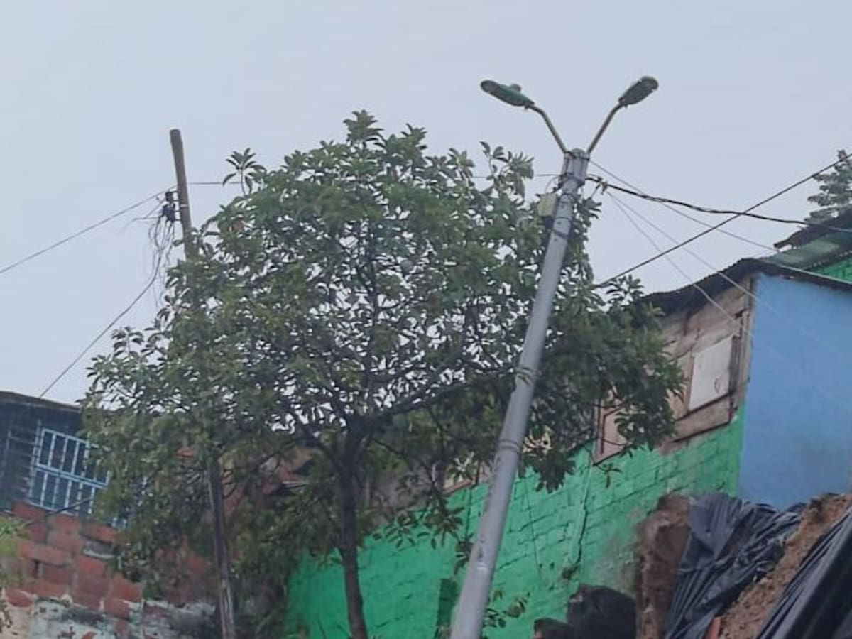 Cuatro viviendas fueron desalojadas en Bucaramanga por las lluvias